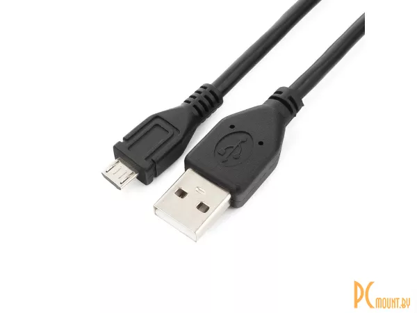 Кабель USB 2.0 USB->MicroUSB Gembird CCP-mUSB2-AMBM-1M