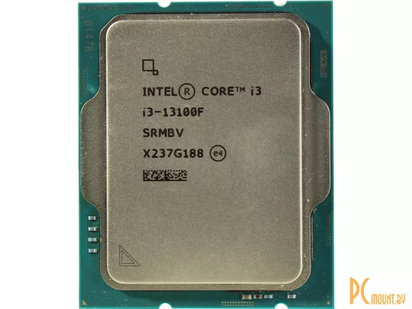 Процессор Intel Core i3-13100F BOX Soc-1700